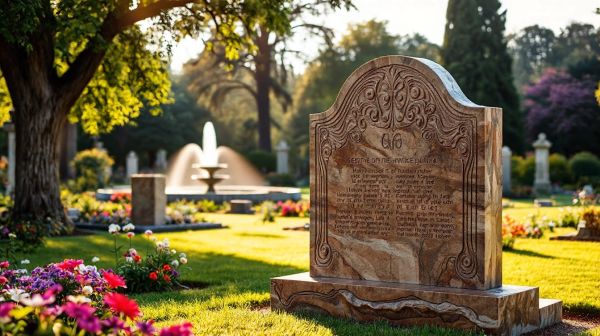 10 idées innovantes pour concevoir un monument funéraire personnalisé